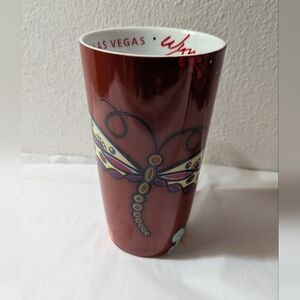Wynn Las Vegas Latte Coffee Mug Butterfly Limited Edition Yedi Housewares Nwot